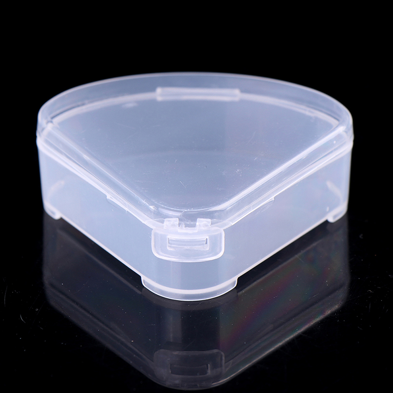 Women Accessories Organizer - * * ホットセールポータブル三角スポンジ透明化粧品バッグメイクアップパフボックス収納ケース