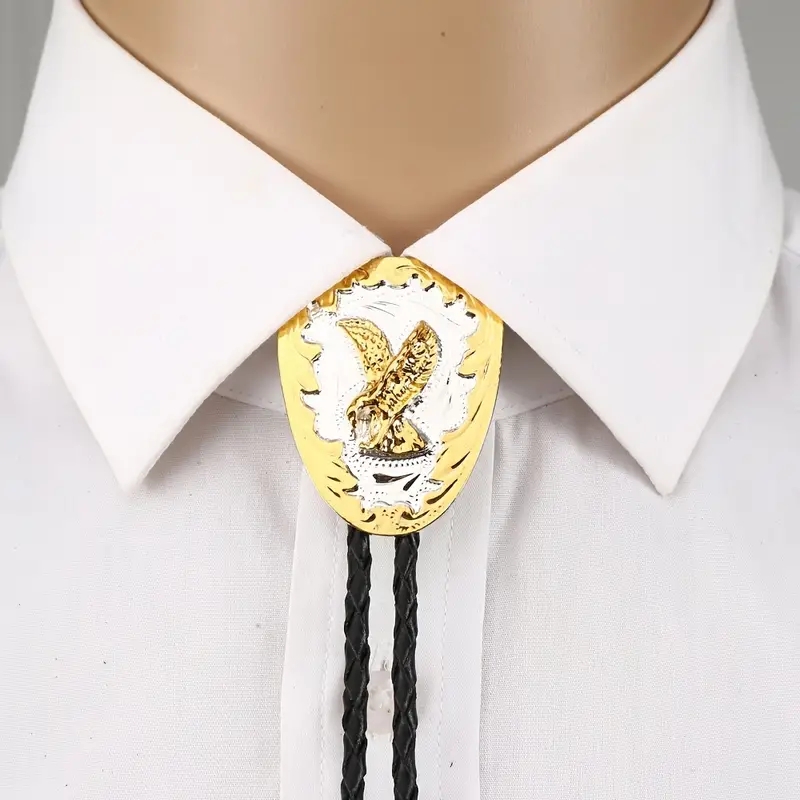 Women'S Eagles Accessories - イーグル アニマル バイカラー ボロタイ - ディストレス仕上げのメンズファッションアクセサリー