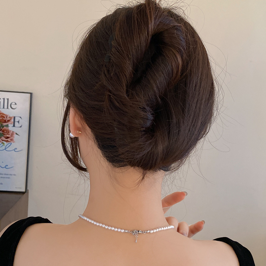 メタルU字型ヘアフォークコーム シンプルな後頭部ヘアピンクリ - Women Accessories On Sale のレビューと価格