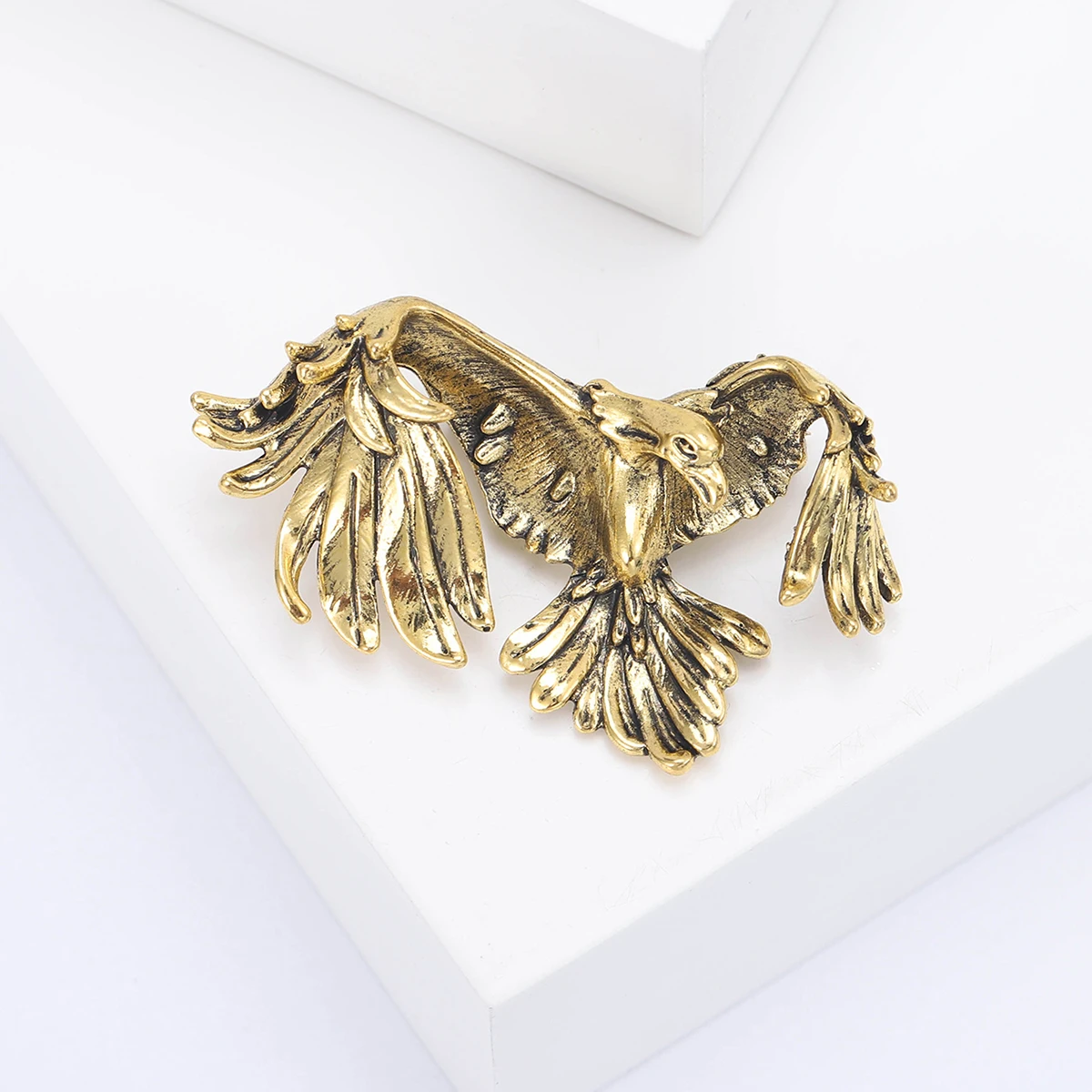 エナメルイーグルブローチ女性ユニセックスラインストーン動物鳥 - Women'S Accessories Categories のレビューと価格