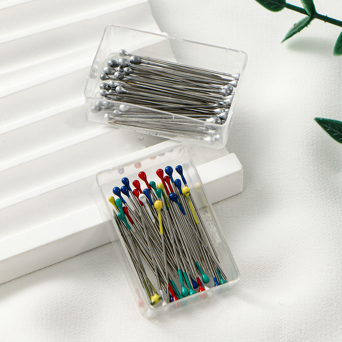 カラフルな位置決めピン、衣類用スカーフ・ヒジャブピン、収納ボ - Women Accessories Organizer のレビューと価格