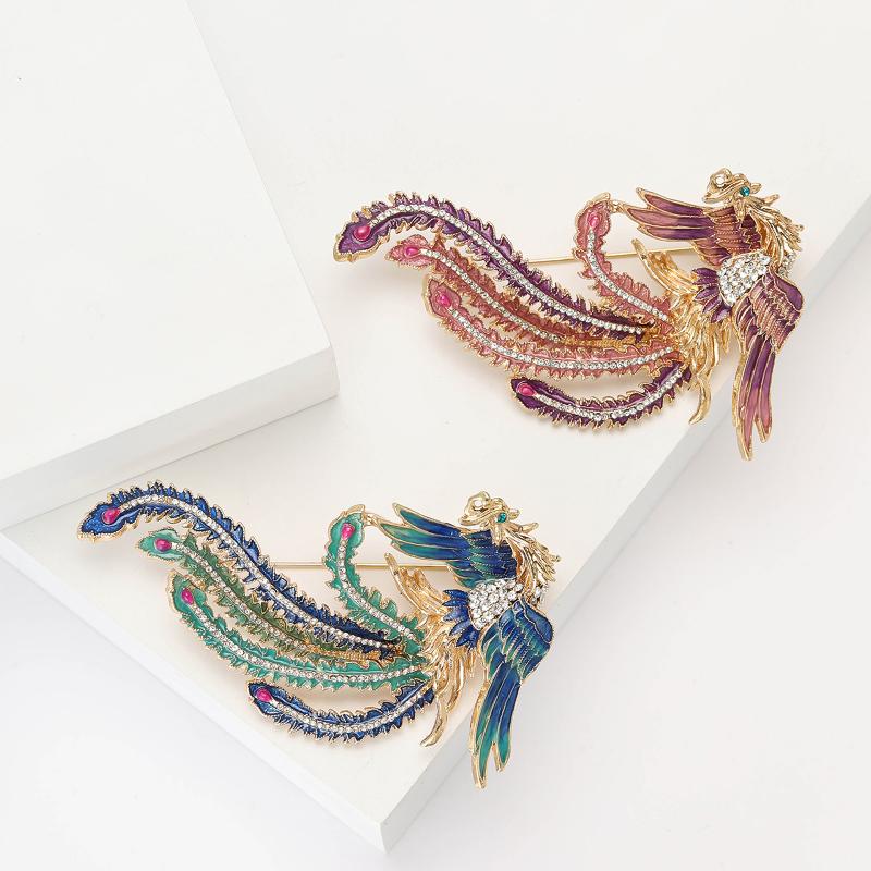 ユニセックスエナメル動物鳥カテゴリー ピン ファッション フ - Women'S Accessories Categories のレビューと価格