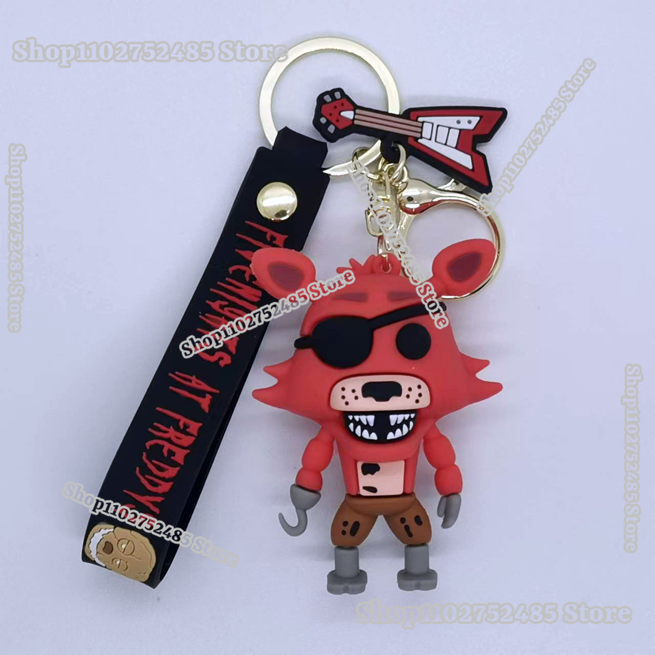 5 個漫画アニメ FNAF フィギュアキーホルダー恐ろしい人 - Women'S Key Accessories のレビューと価格