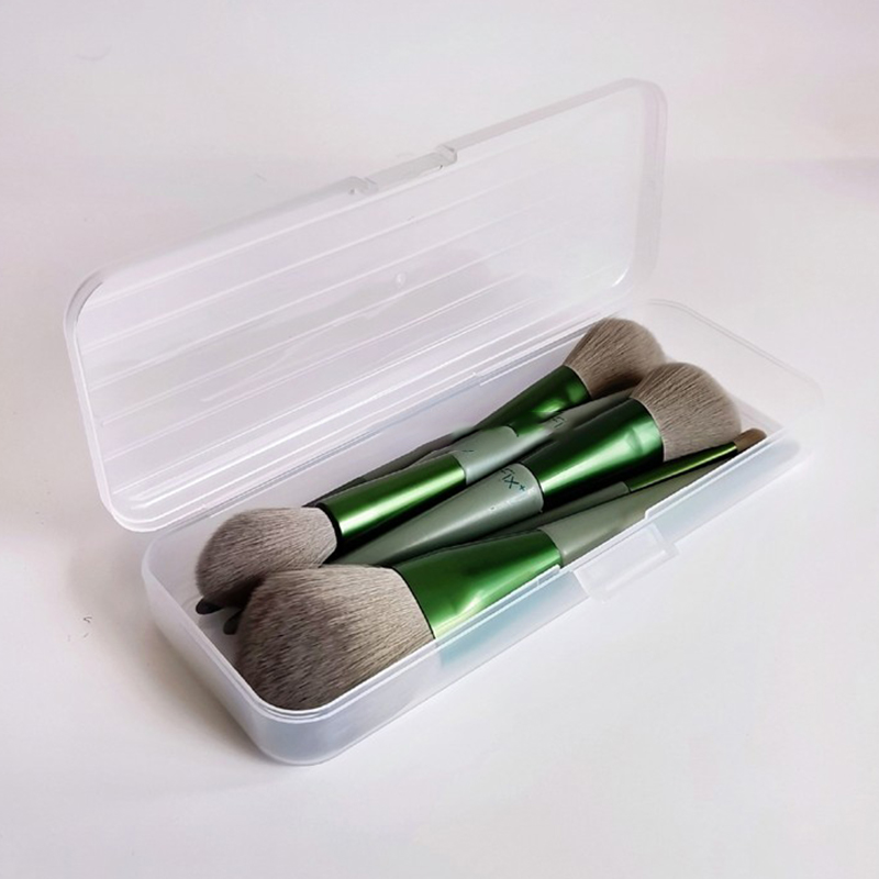 1PC 透明プラスチック化粧品収納ボックス化粧ブラシペンホル - Women Accessories Organizer のレビューと価格