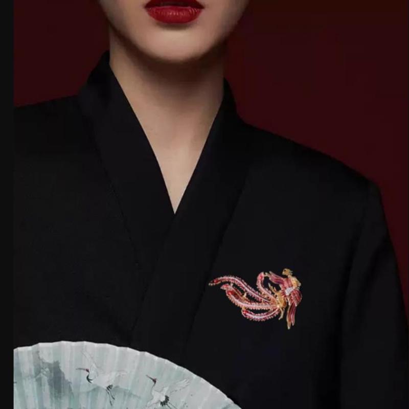ファッションフェニックスブローチユニセックスエナメル動物鳥カ - Women'S Accessories Categories のレビューと価格