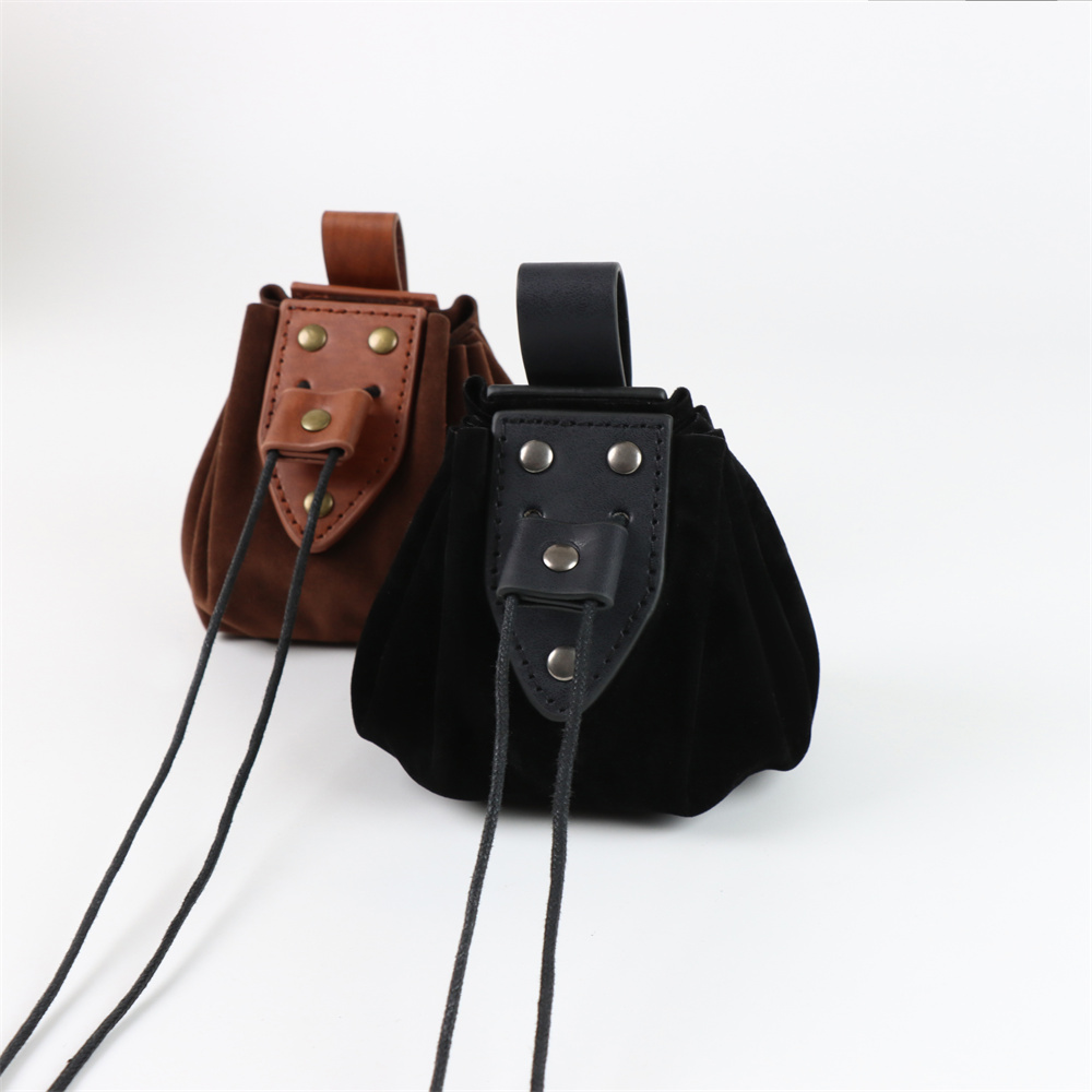 Uyee-男性と女性のための中世のユニセックスベルトバッグ, - Women'S Viking Accessories のレビューと価格