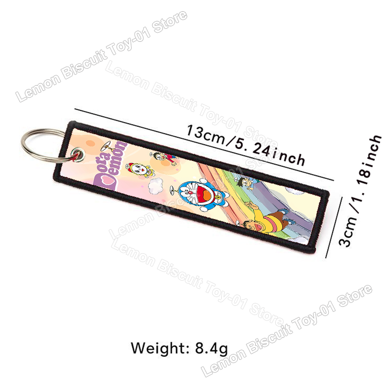ドラえもんシリーズキーフォブホルダー刺繍漫画キーホルダーオー - Women'S Key Accessories のレビューと価格