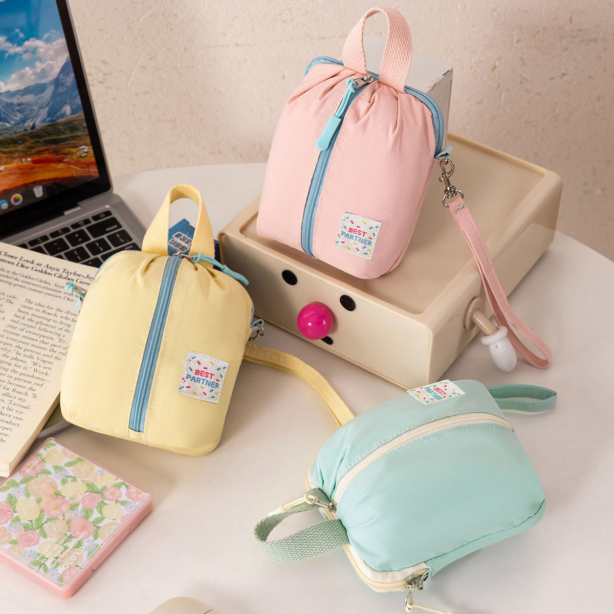 下着靴下収納バッグ小型で持ち運び可能な旅行用化粧品収納バッグ - Women Accessories Organizer のレビューと価格