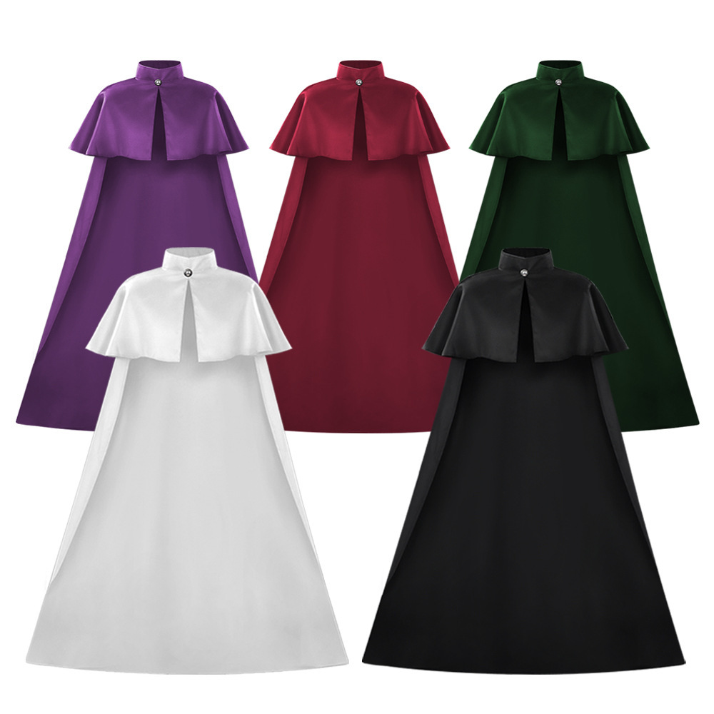 中世の男性用マント バイキングマント ゴシックファンタジーマ - Women'S Viking Accessories のレビューと価格