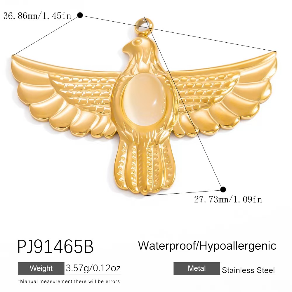 クロスボーダー ステンレススチール イーグル ペンダント、ブ - Women'S Eagles Accessories のレビューと価格