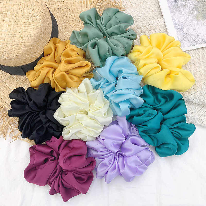 女の子と女性のためのシルクオーガンザのヘアバンド,女の子のた - Hair Tie Velvet のレビューと価格
