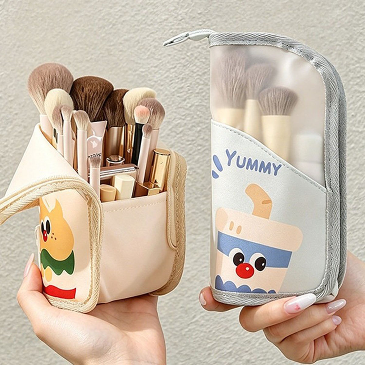 1 個化粧品バッグトラベルスタンド収納メイクアップ下着オーガ - Women Accessories Organizer のレビューと価格