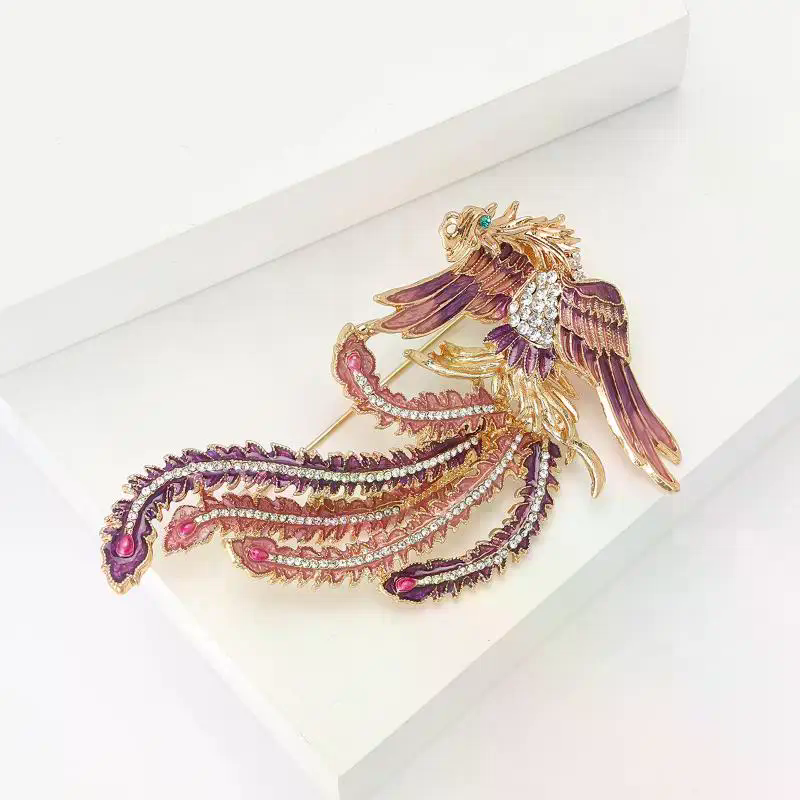 ユニセックスエナメル動物鳥カテゴリー ピン ファッション フ - Women'S Accessories Categories のレビューと価格