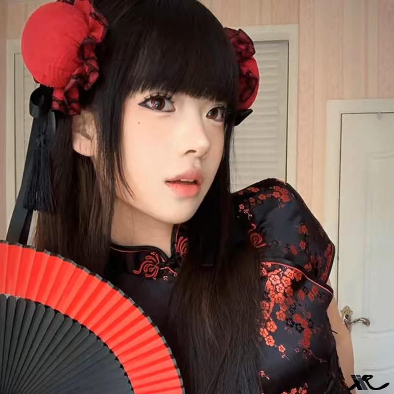 かわいいお団子ヘアピン中国風国民ファッションヘアアクセサリー - Women Accessories On Sale のレビューと価格