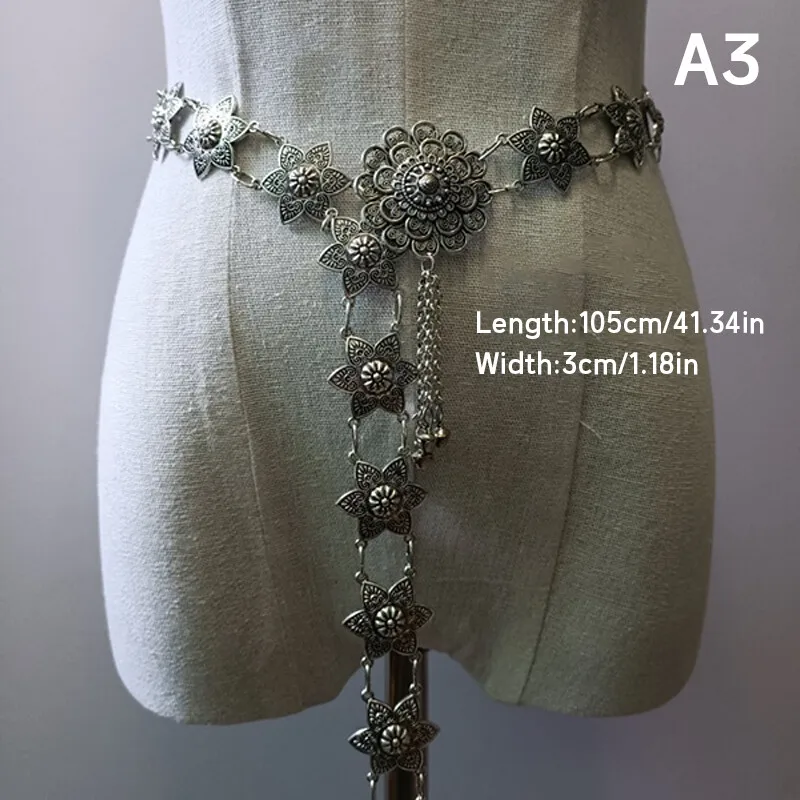 1PC 金属タイウエストチェーン女性タイ Dai ゴールドベ - Women Accessories Dropshipping のレビューと価格